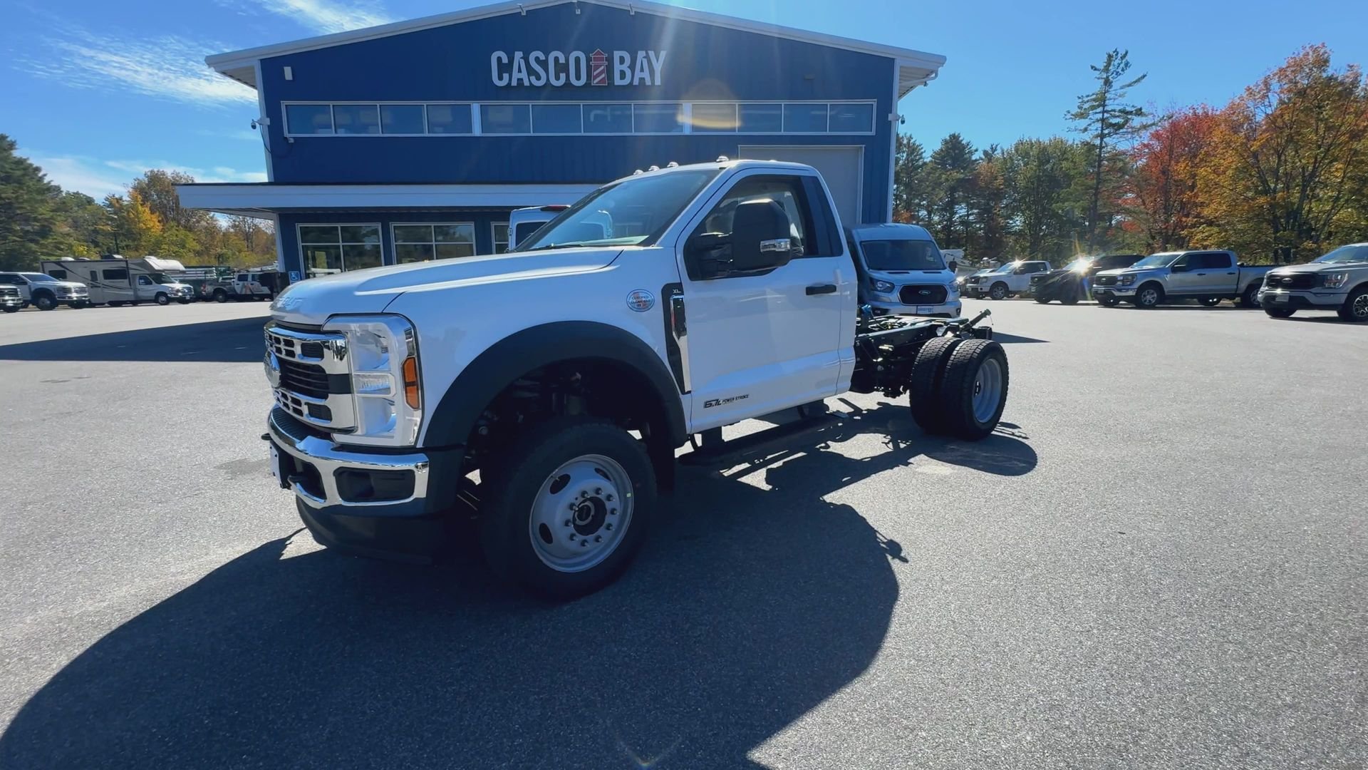 New 2026 Oxford White Ford F-550® XL image 16