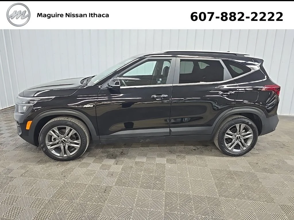 Used 2023 Cherry Black Kia S image 6