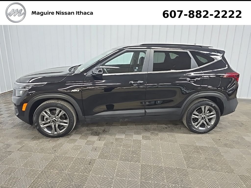 Used 2023 Cherry Black Kia S image 6