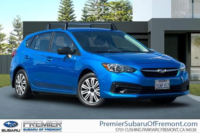 Certified Used 2023 Blue Subaru Base image 1
