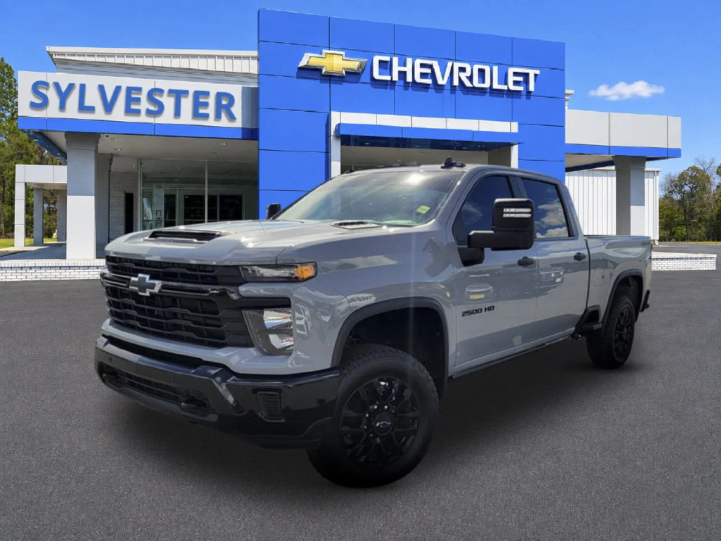 Used 2025 Slate Gray Metallic Chevrolet Custom image 1