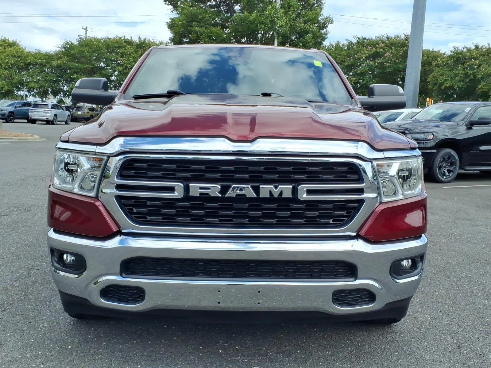 Used 2024 Delmonico Red Pearlcoat Ram Big Horn image 13