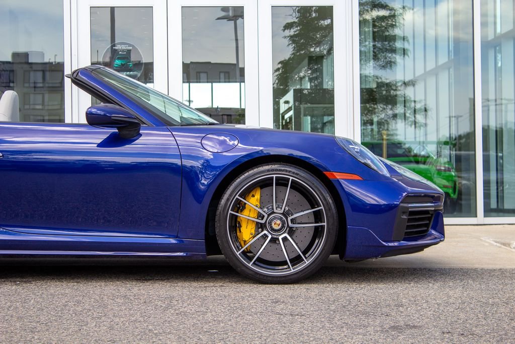 Used 2021 Blue Porsche Turbo S image 6