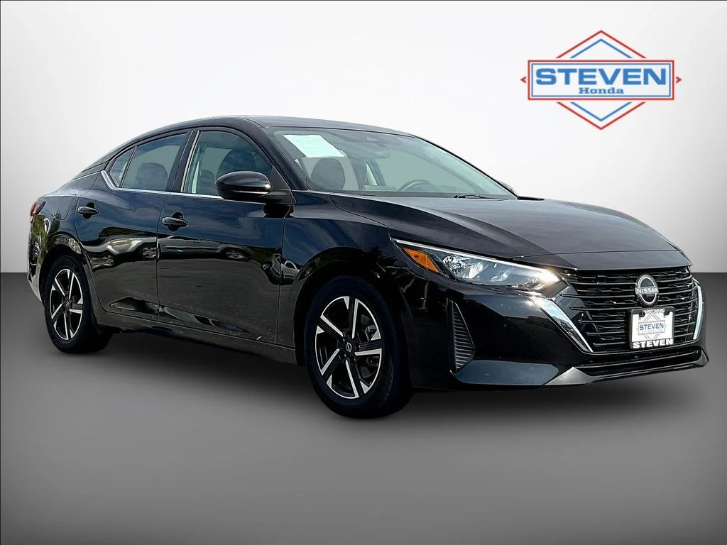 Used 2024 Super Black Nissan SV image 1