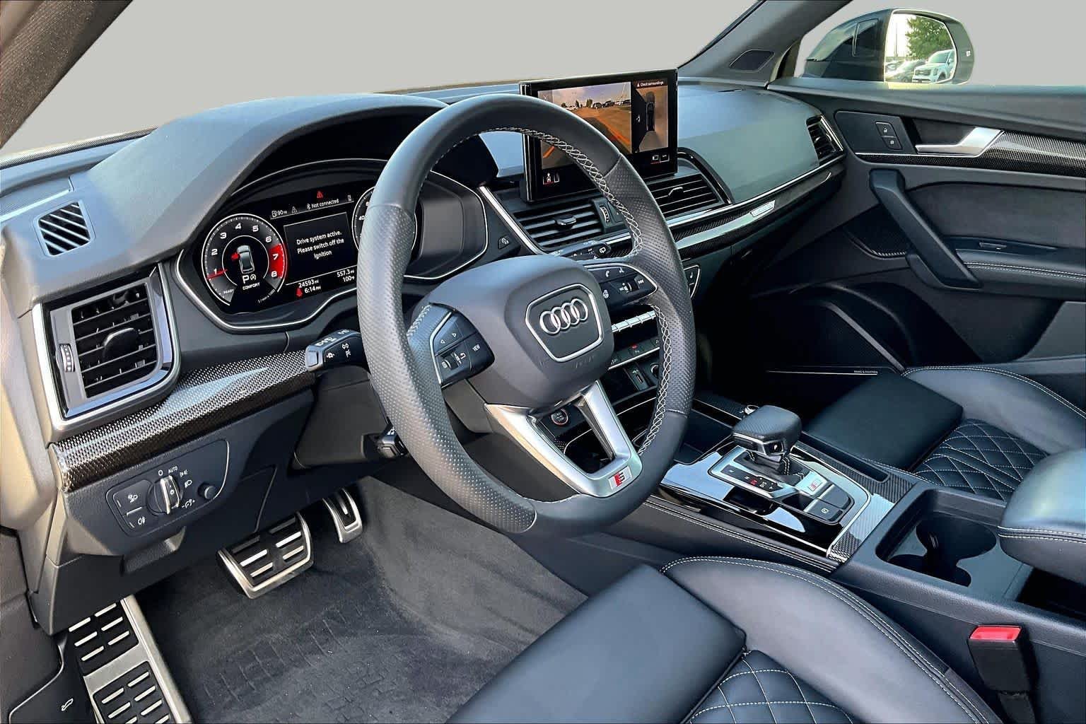 Used 2024 Glacier White Metallic Audi Premium Plus image 16