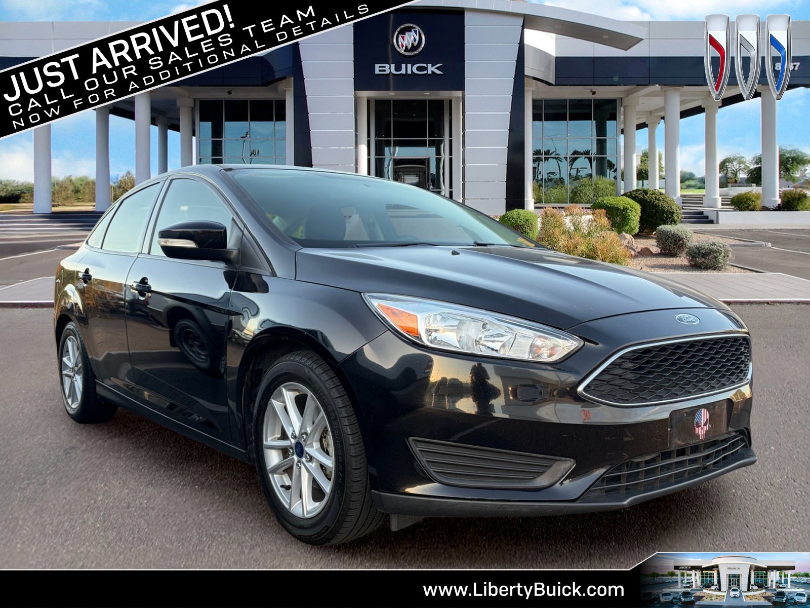 Used 2016 Black Ford SE image 1