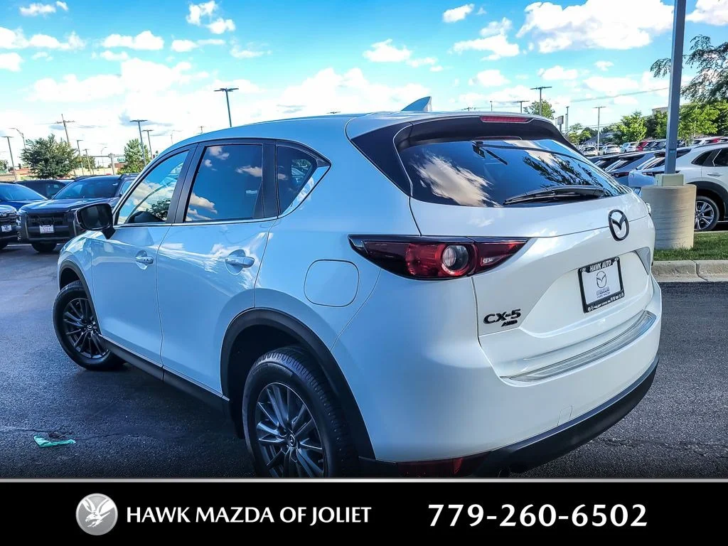 Used 2021 Snowflake White Pearl Mica Mazda Touring image 6