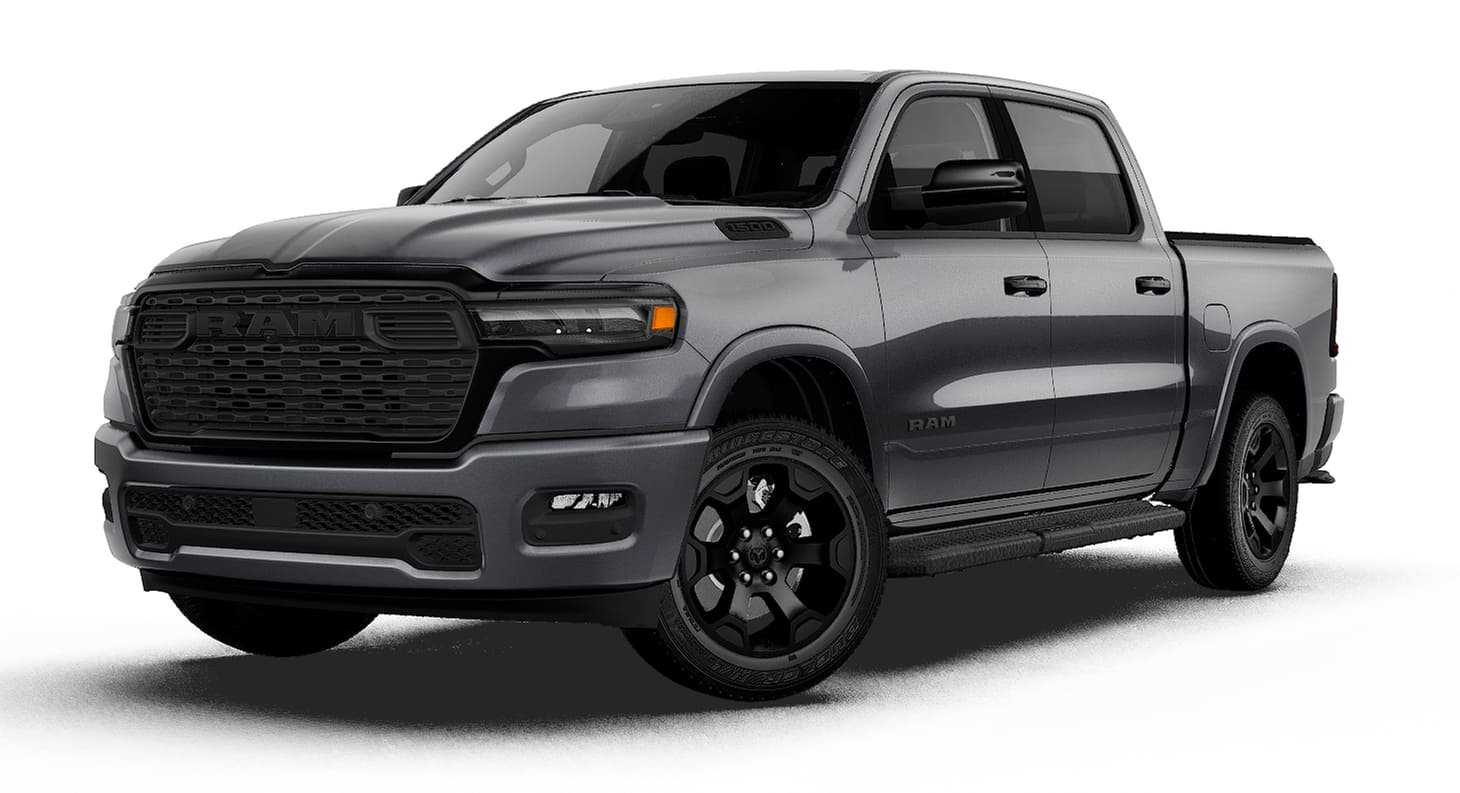 New 2027 Granite Crystal Metallic Clear-Coat Exterior Paint RAM BIG HORN image 27