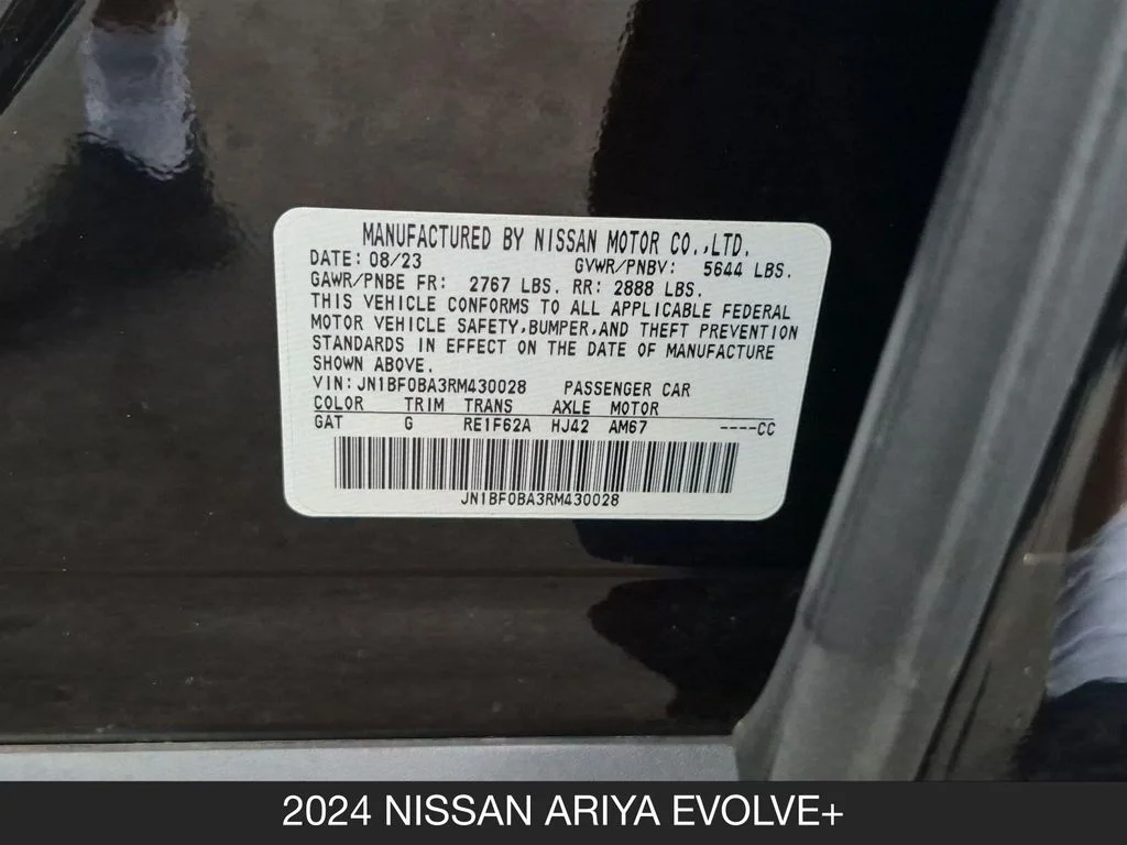 Used 2024 Black Nissan EVOLVE+ image 27