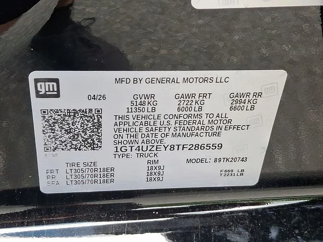 New 2026 Onyx Black GMC AT4X image 24