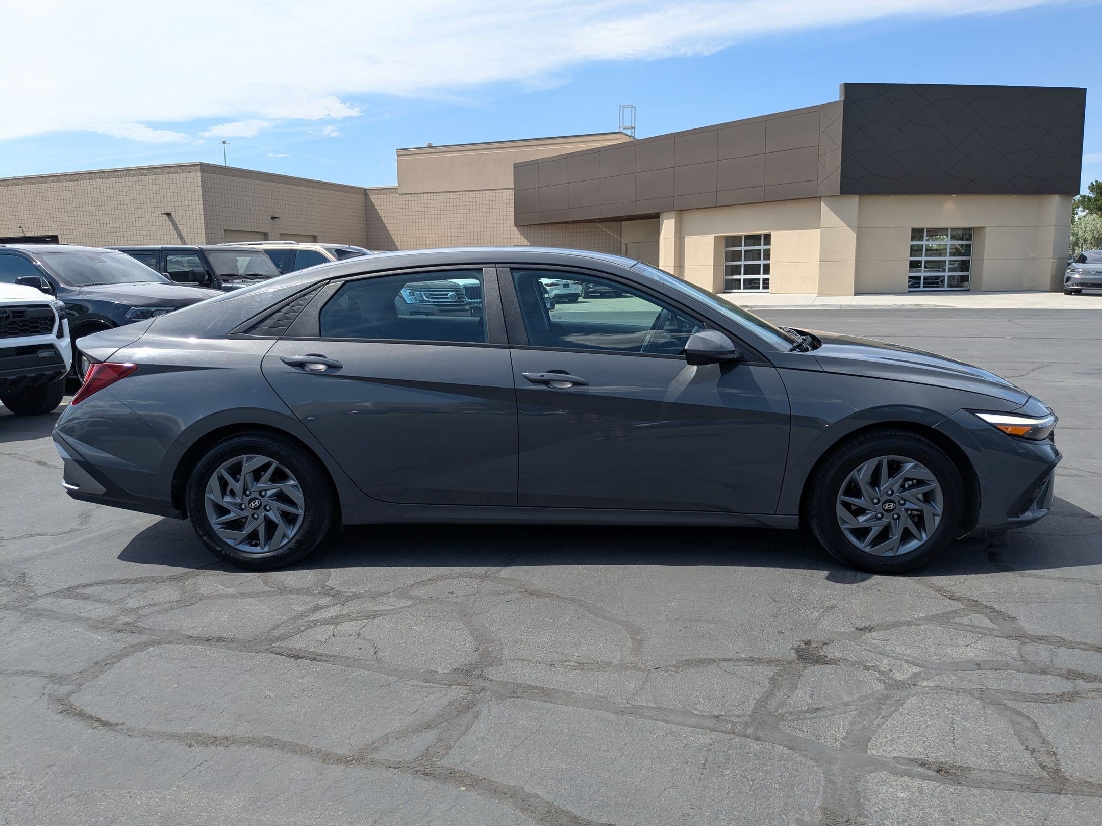 Certified Used 2024 Ecotronic Gray Hyundai SEL image 2