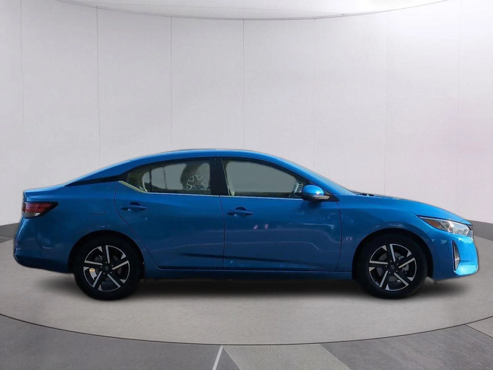 Used 2024 Electric Blue Metallic Nissan SV image 8