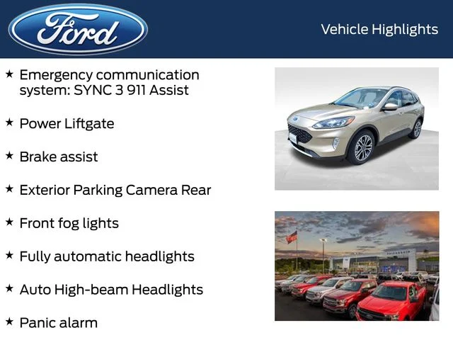 Used 2020 Gold Ford SEL image 9