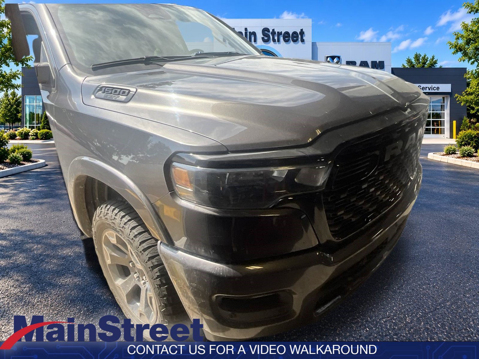 Used 2025 Granite Crystal Metallic Clearcoat Ram Big Horn image 17