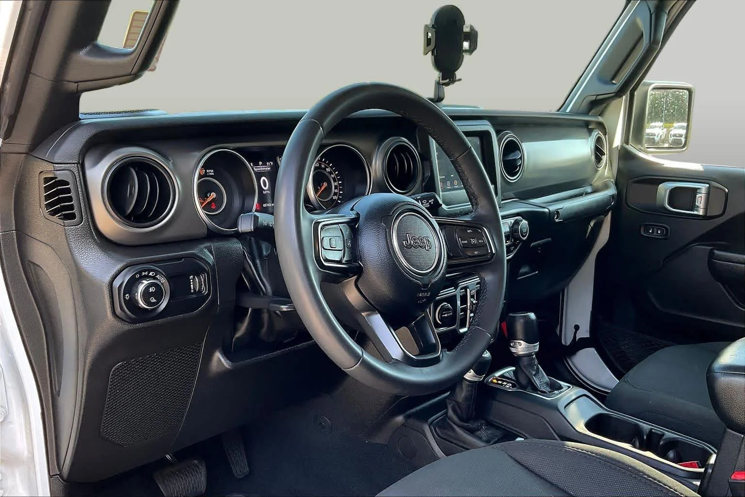 Used 2023 Bright White Clearcoat Jeep Sport S image 17