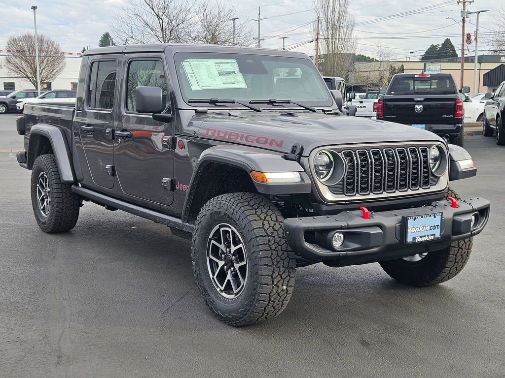 New 2026 Granite Crystal Metallic Clear-Coat Exterior Paint Jeep Rubicon X image 8