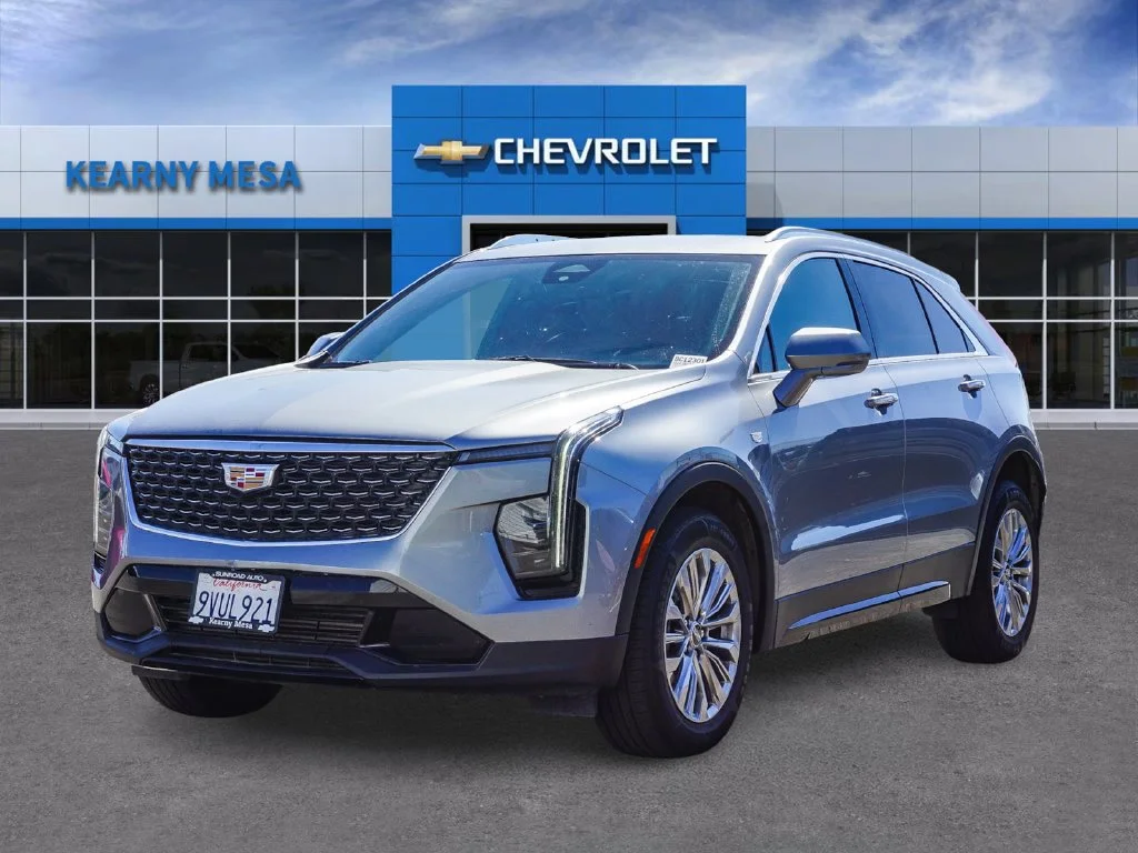 Used 2024 Silver Cadillac Premium Luxury image 3