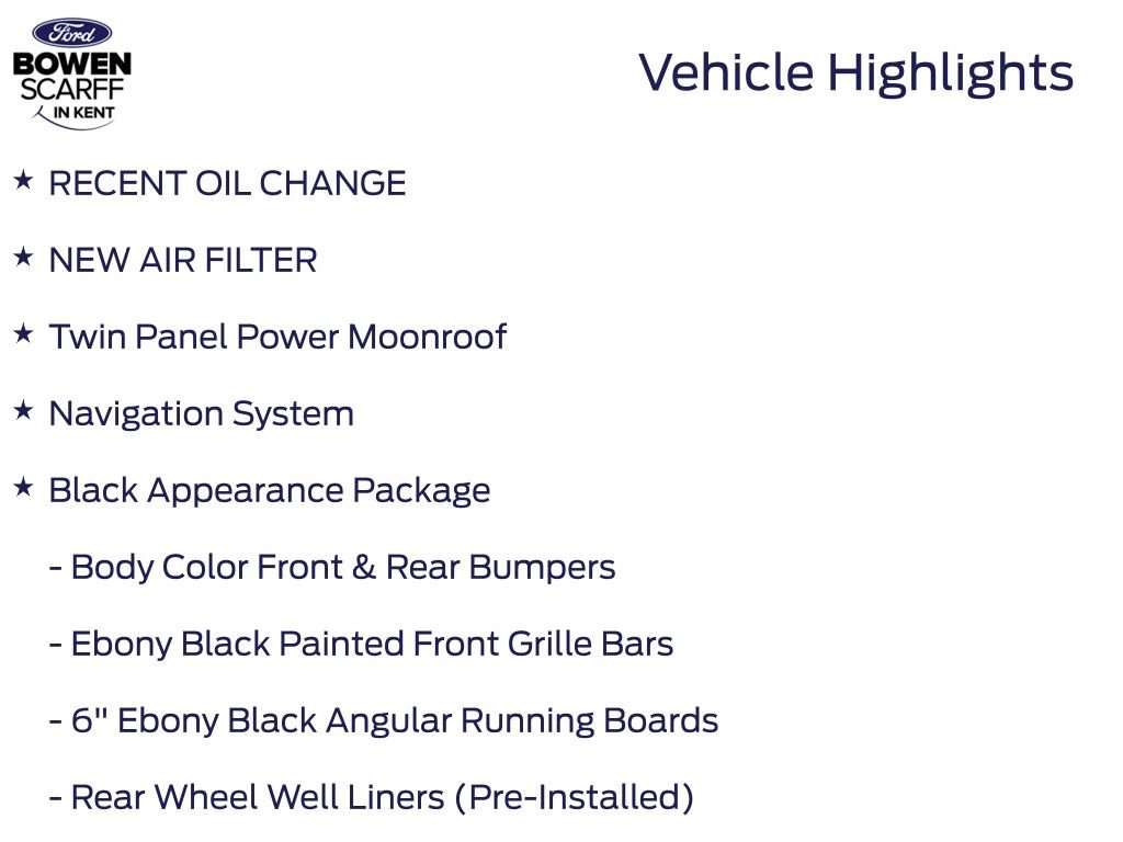 Used 2024 Antimatter Blue Metallic Ford XLT image 2