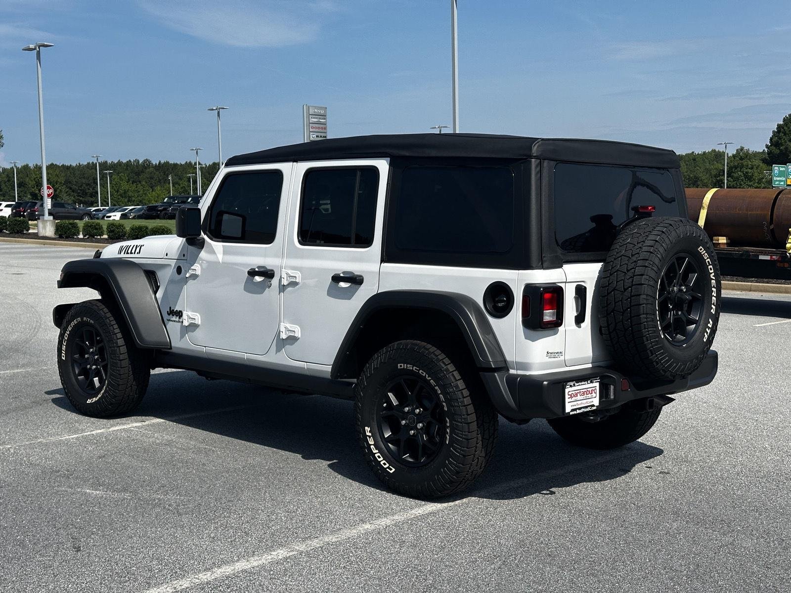 Used 2026 Bright White Clearcoat Jeep Willys image 7
