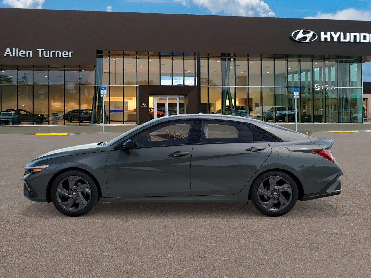 New 2026 Amazon Gray Hyundai SEL Sport Plus image 3