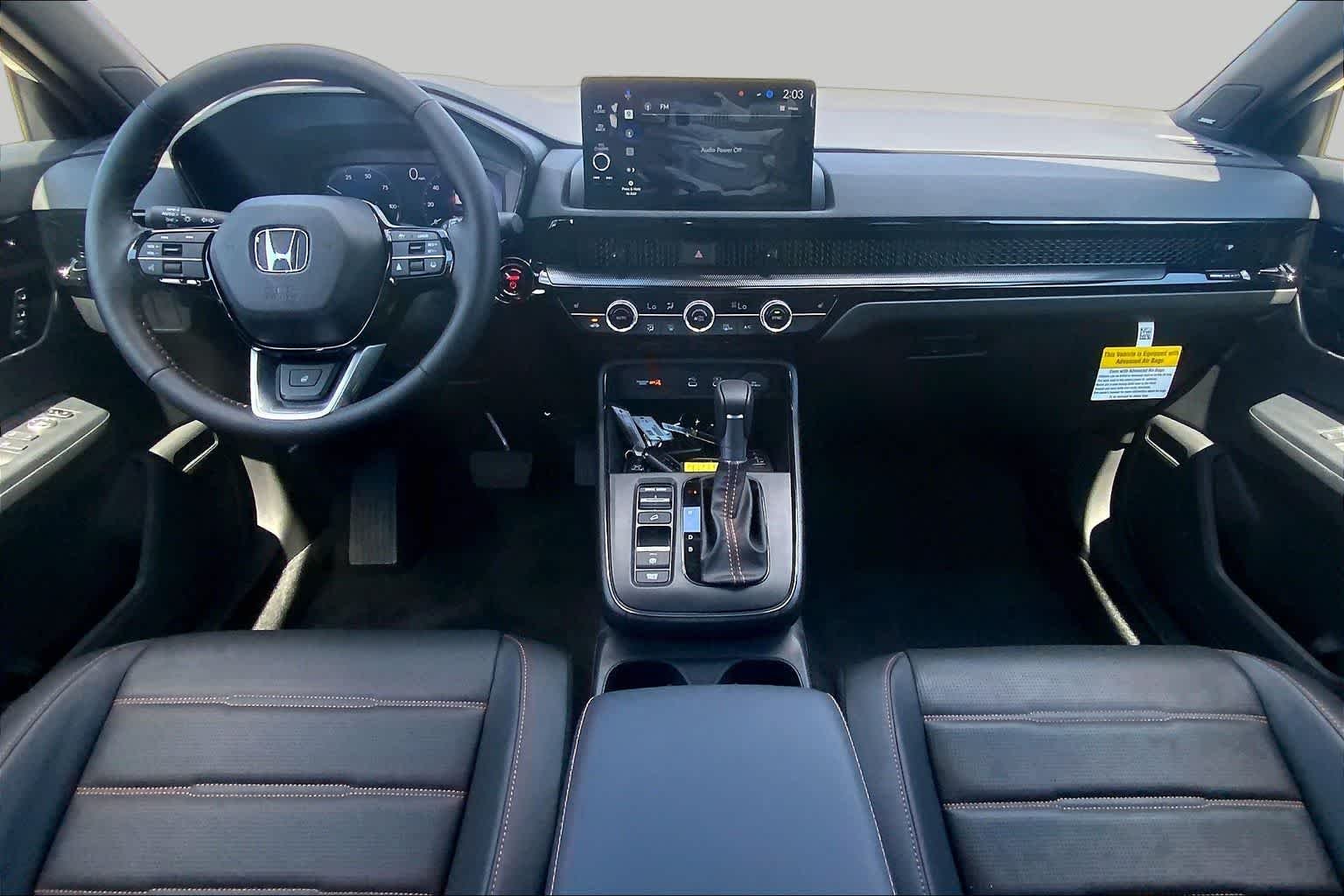 New 2027 Platinum White Pearl Honda Sport Touring Hybrid AWD image 5