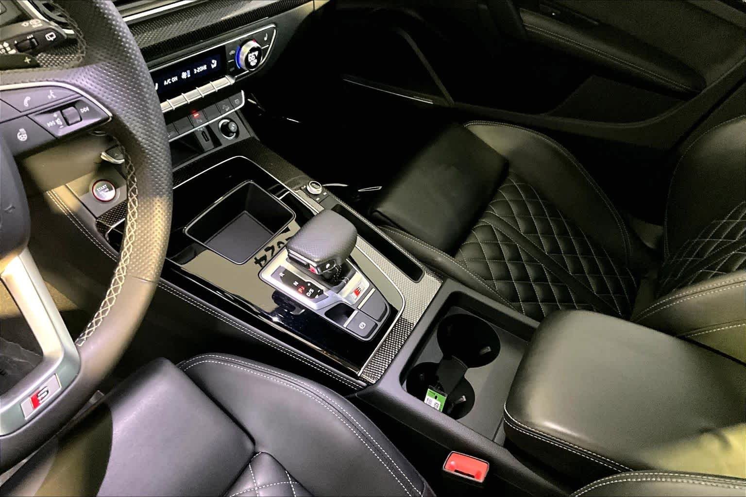 Used 2024 Daytona Gray Pearl Effect Audi Premium Plus image 17