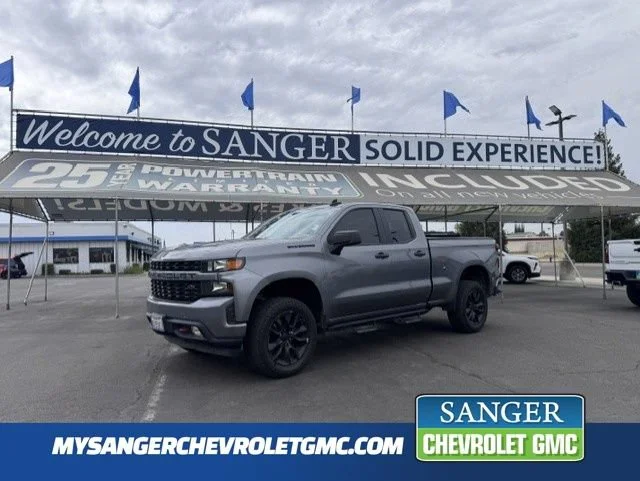 Used 2021 SATIN STEEL METALLIC Chevrolet Custom image 1