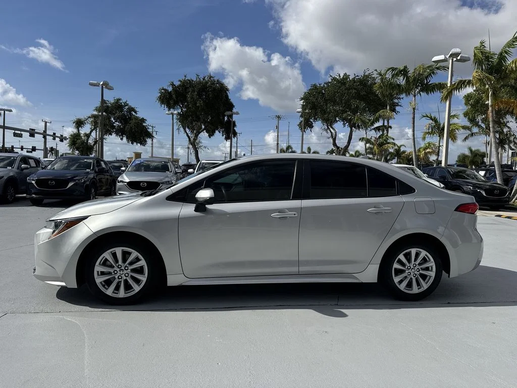 Used 2023 Classic Silver Metallic Toyota LE image 27