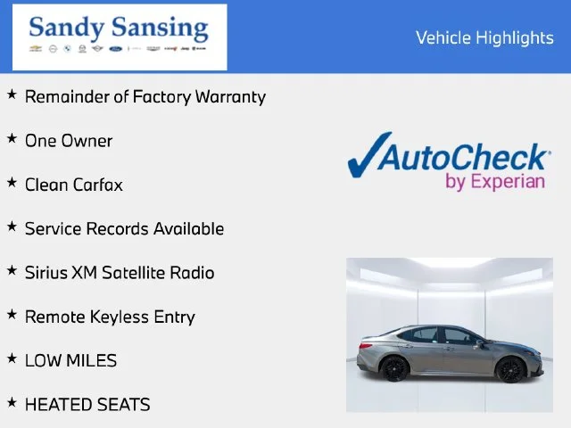 Used 2025 Gray Toyota SE image 7