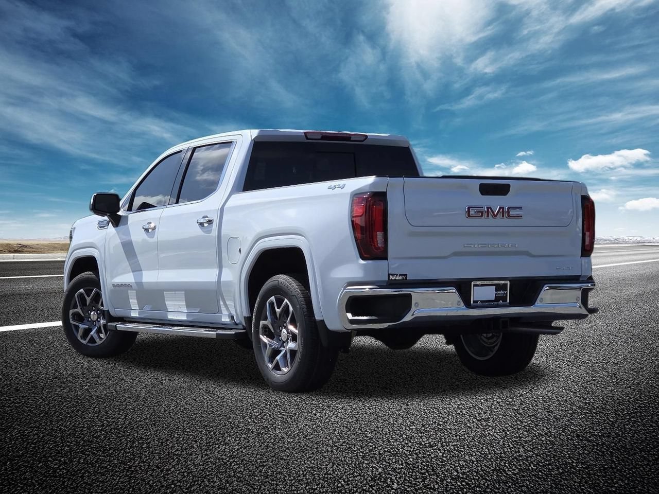 New 2026 Glacier White Tricoat GMC SLT image 18