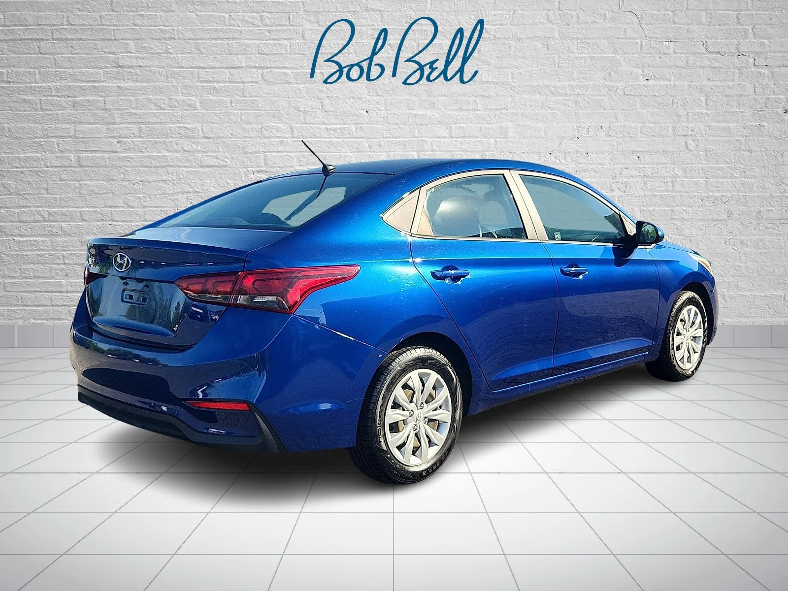 Used 2021 Blue Hyundai SE image 6