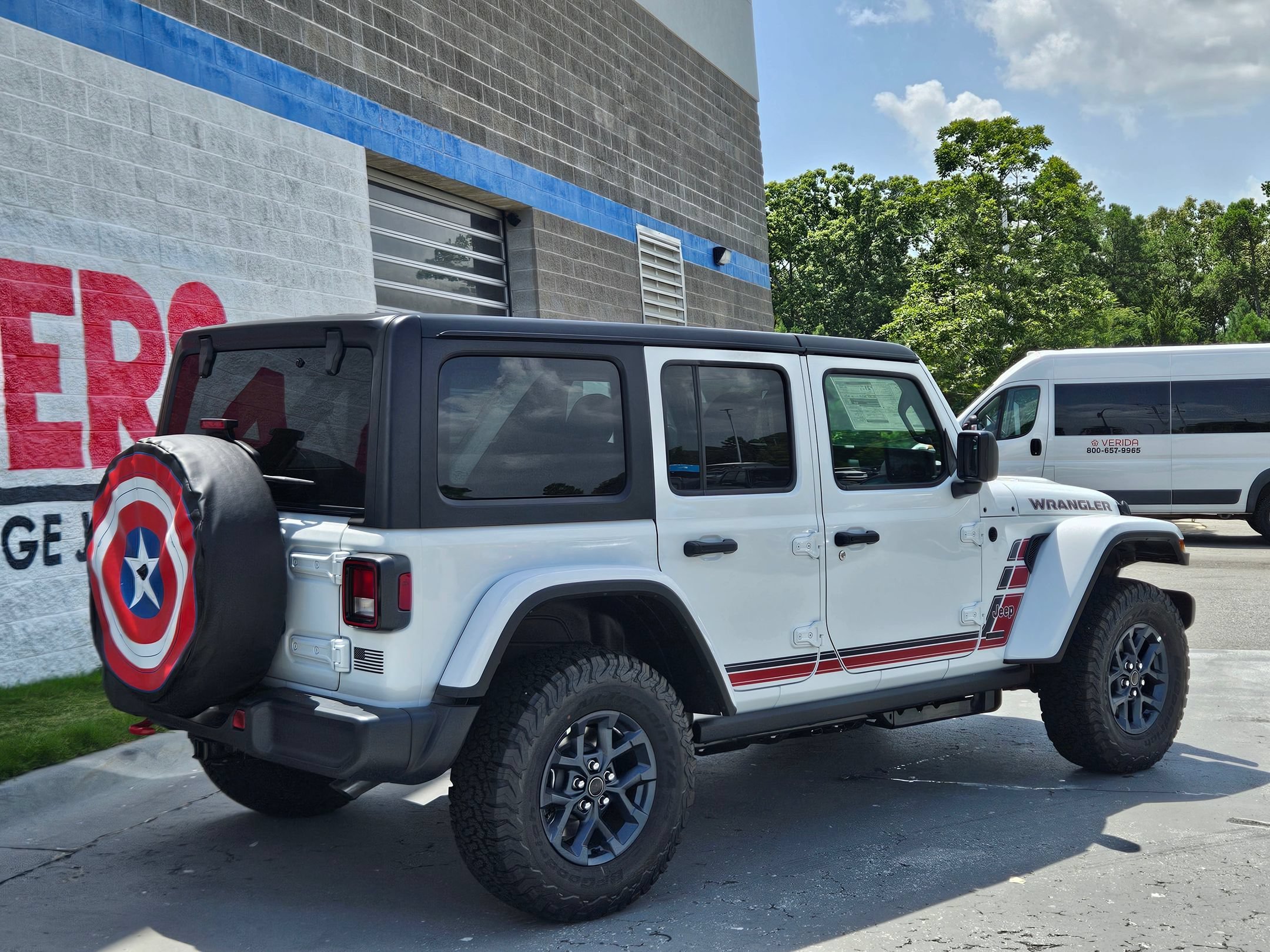 New 2026 Bright White Clearcoat Jeep America 250 image 7