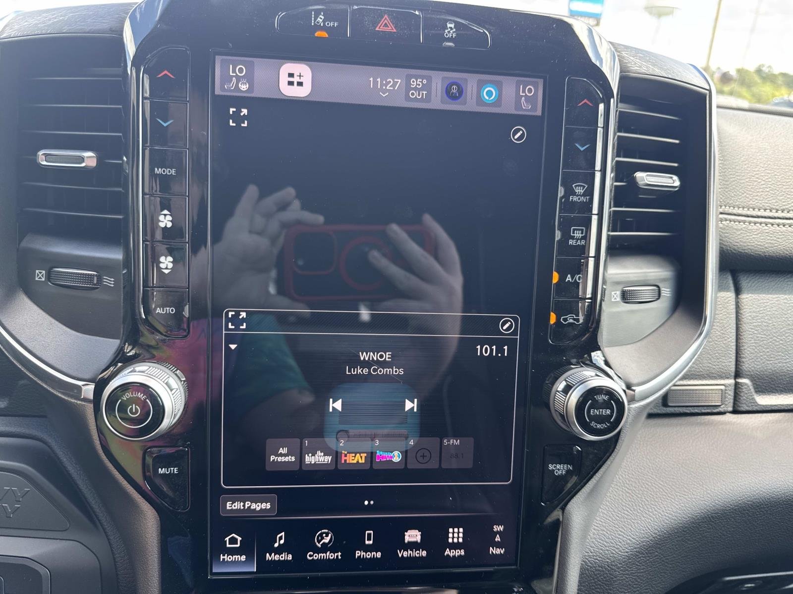 New 2026 Forged Blue Metallic Exterior Paint RAM Laramie image 11