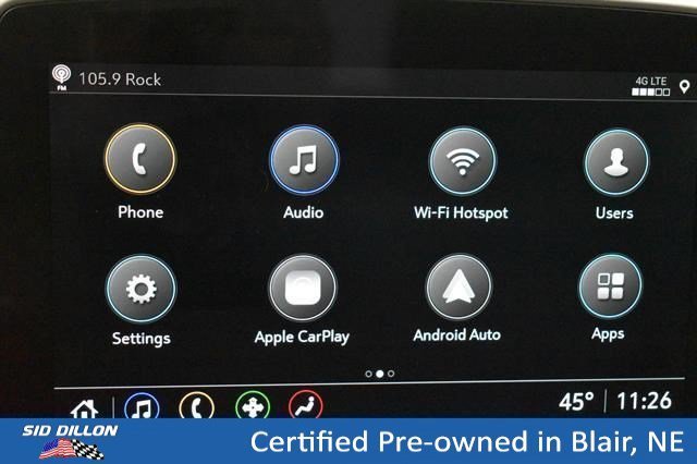 Certified Used 2023 Sterling Gray Metallic Chevrolet 2LT image 3
