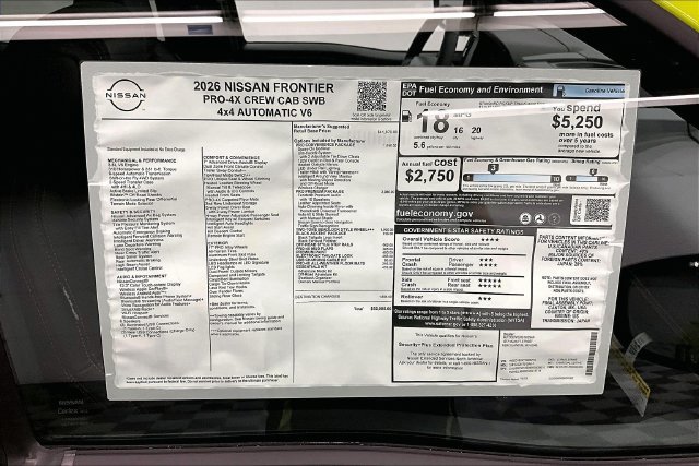 2026 Nissan Frontier PRO-4X - Photo 40