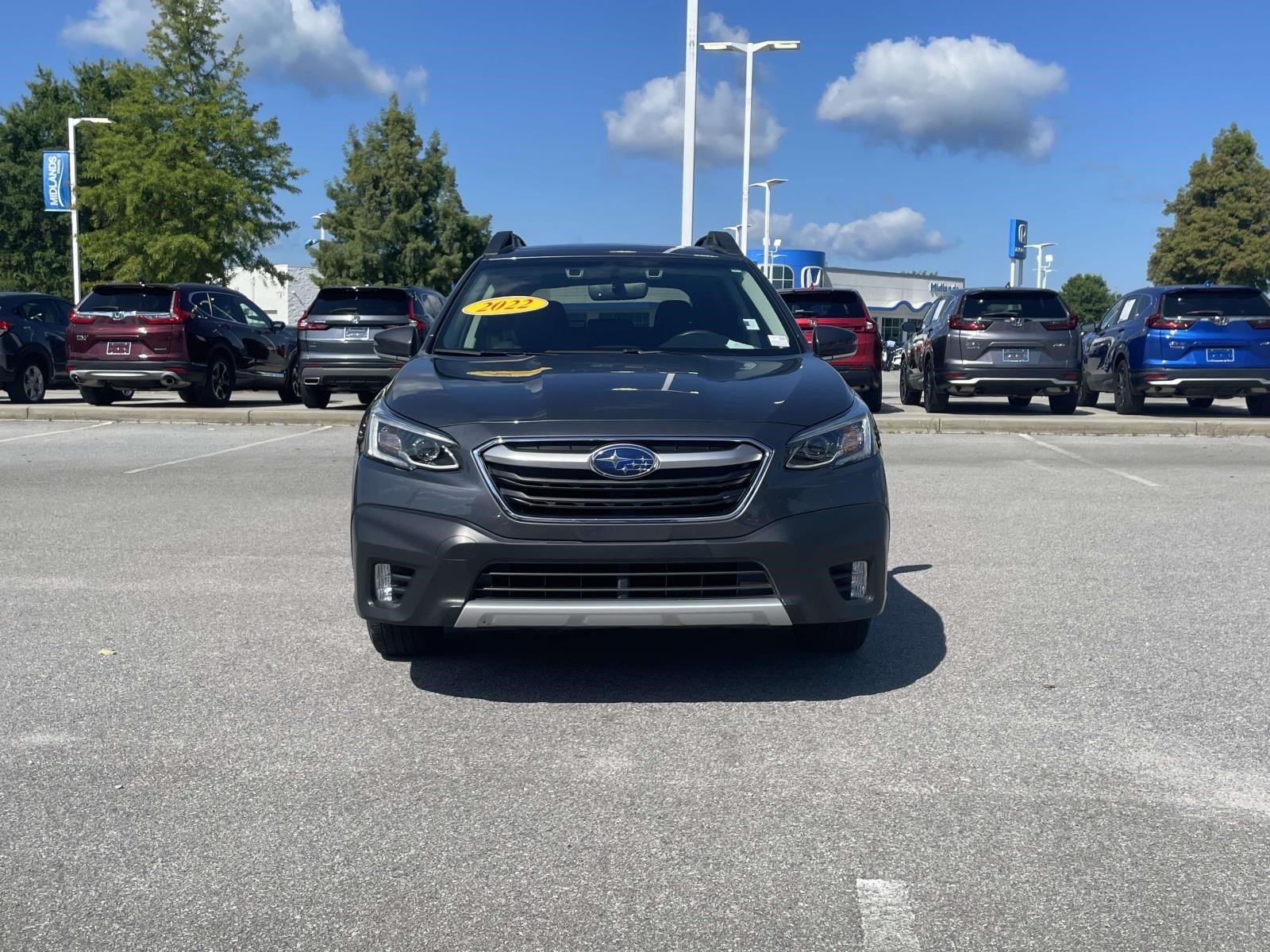 Used 2022 Magnetite Gray Metallic Subaru Limited image 2