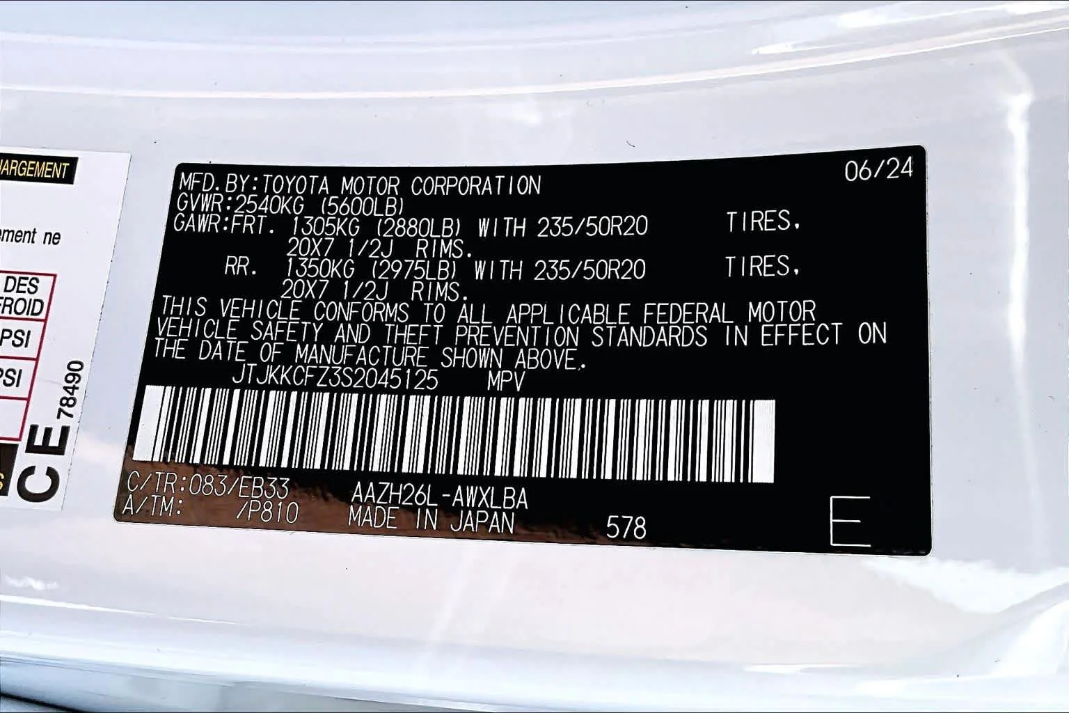 Certified Used 2025 ULTRA WHITE Lexus F SPORT Handling image 35