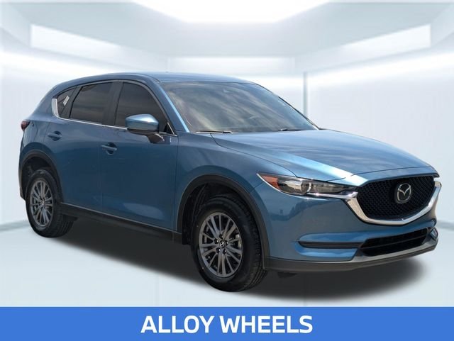 Used 2021 Blue Mazda Touring image 9
