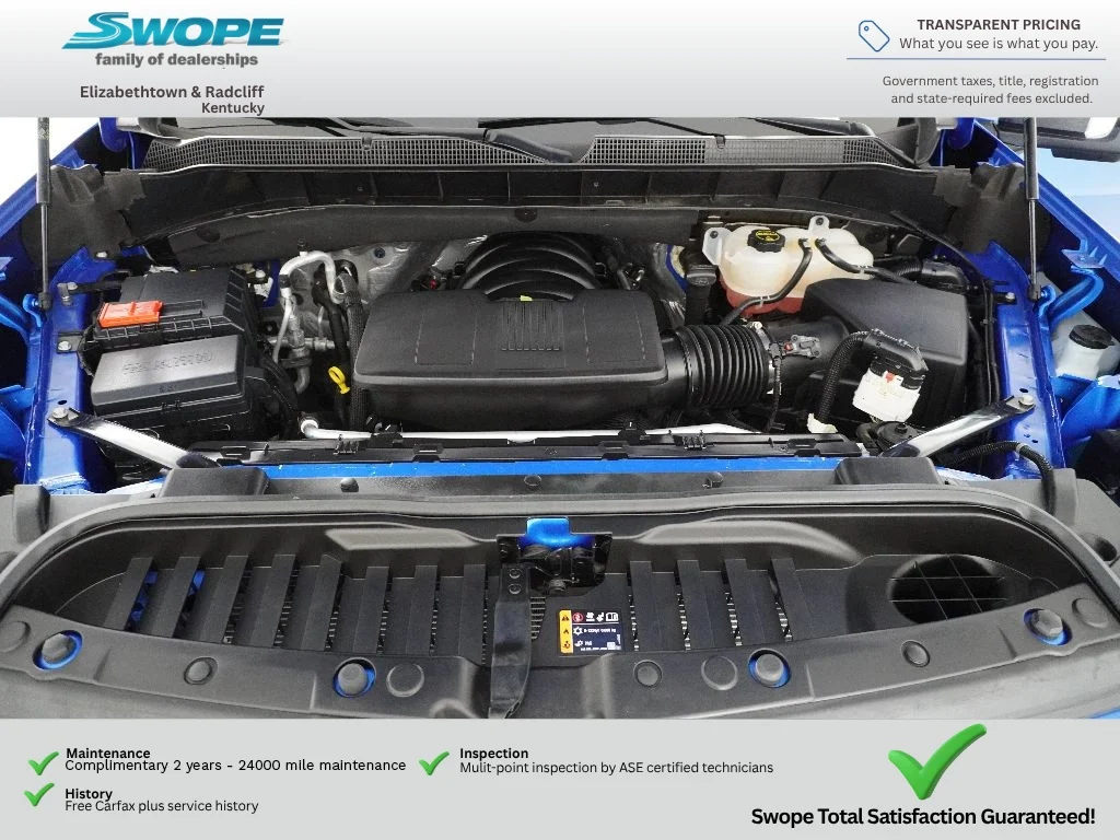 Used 2025 Riptide Blue Metallic Chevrolet RST image 27