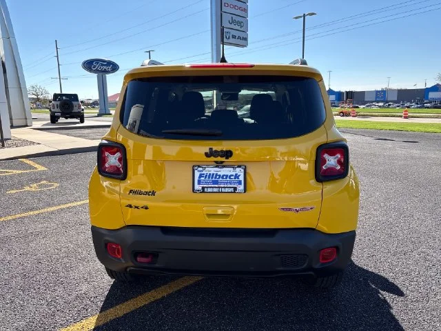 Used 2023 Solar Yellow Clearcoat Jeep Trailhawk image 6