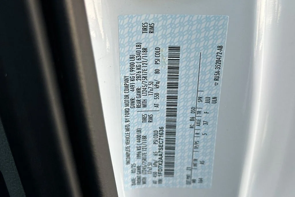 New 2025 White Ford XL image 28