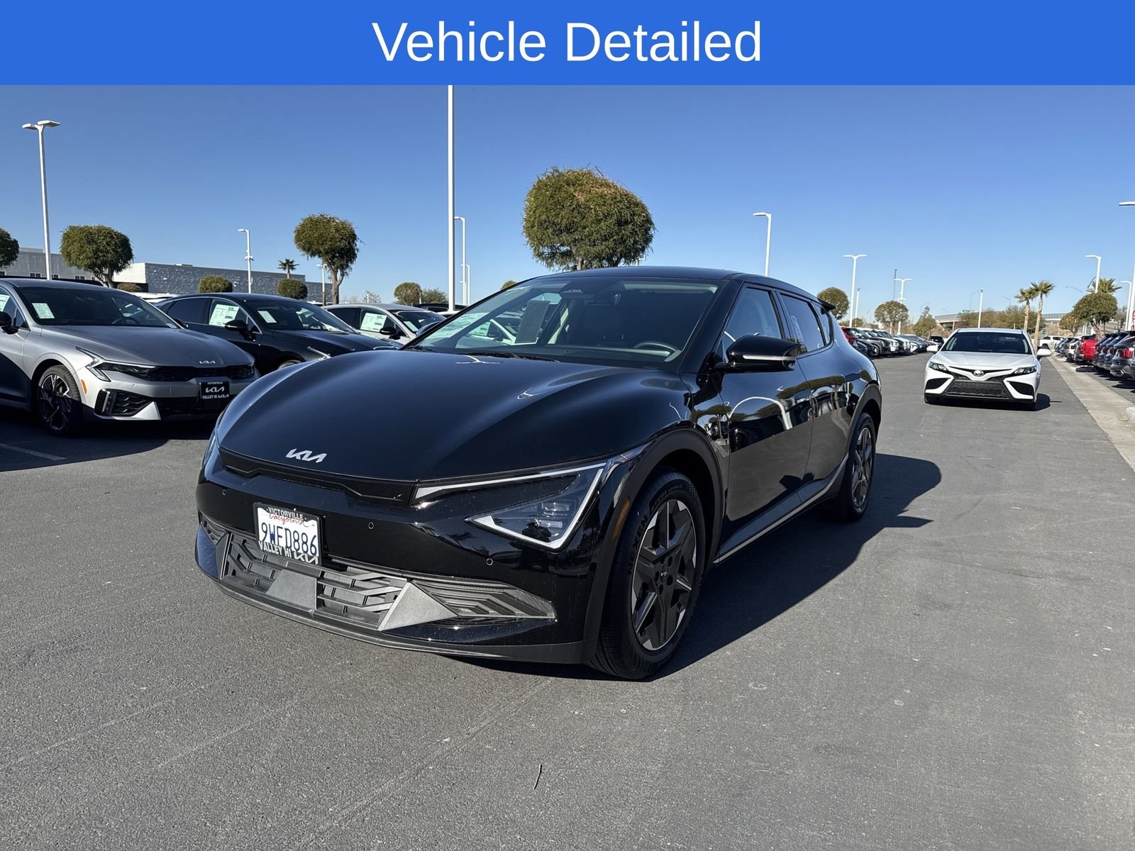 Used 2025 Kia EV6 Light L/R with VIN 5XYC34JA0SG004890 for sale in Victorville, CA