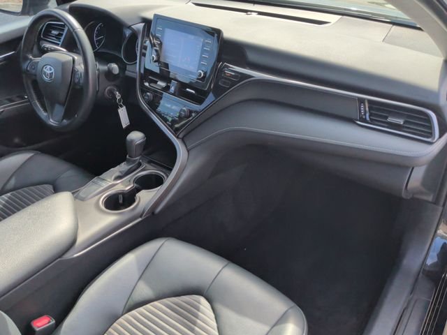 Certified Used 2022 Black Toyota SE image 17
