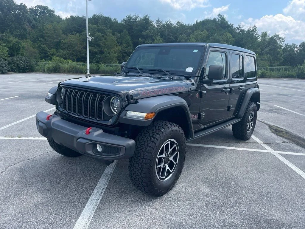 Used 2025 Black Jeep Rubicon image 1