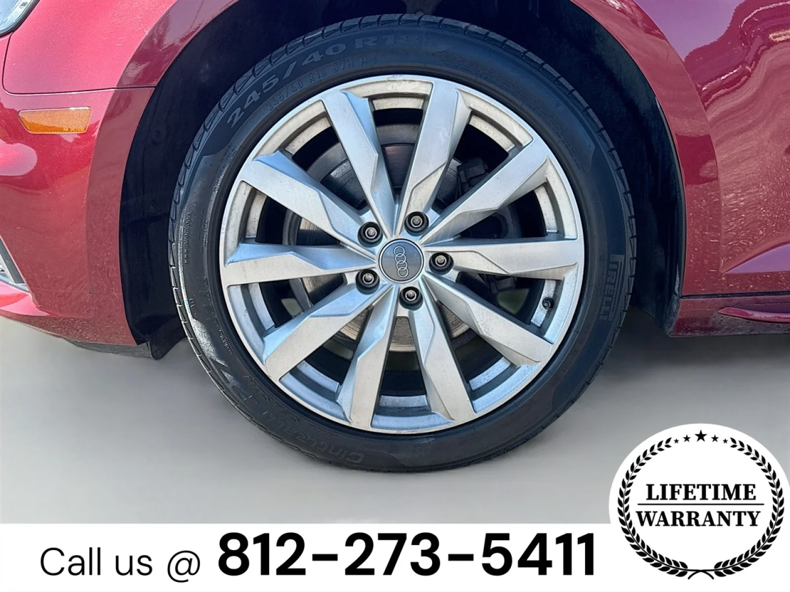 Used 2018 Matador Red Metallic Audi Premium image 32