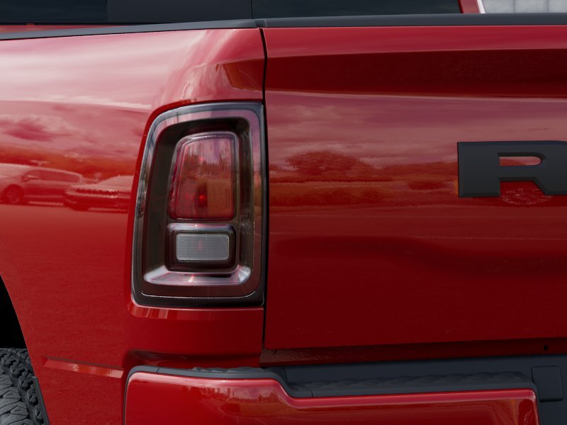 New 2027 Flame Red Clear-Coat Exterior Paint RAM Black Express image 5