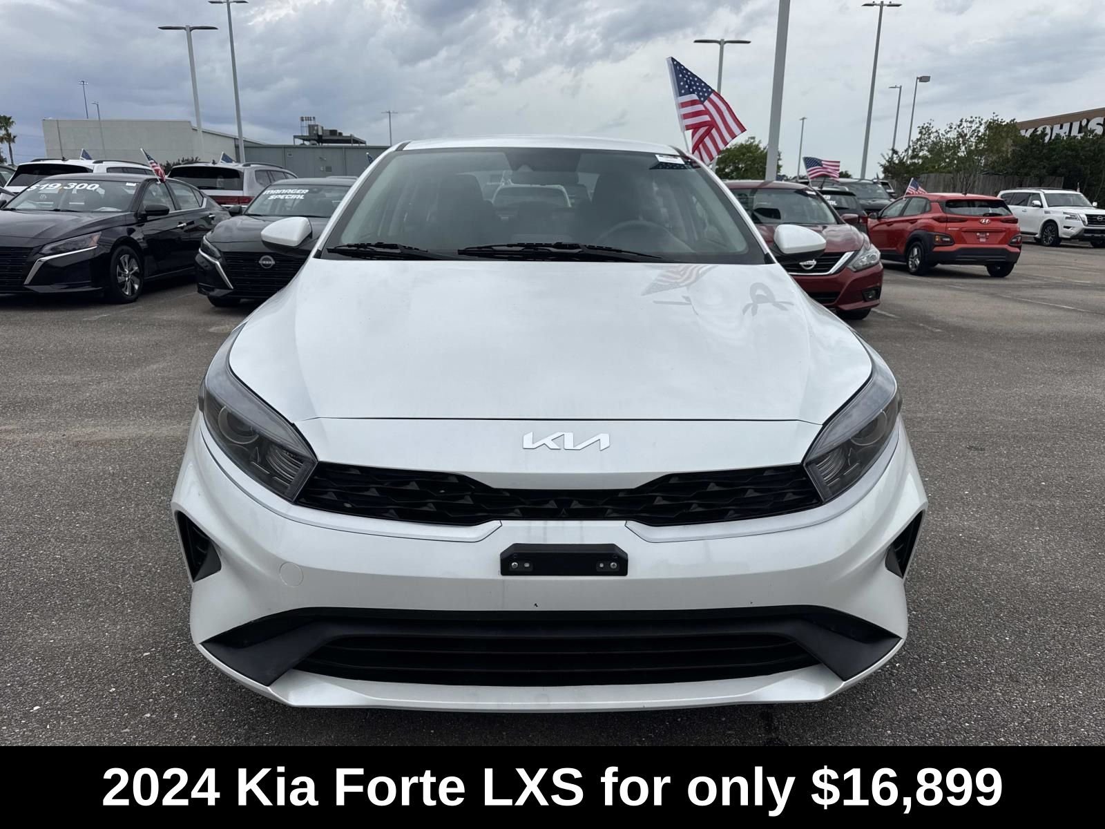 Used 2024 Kia Forte LXS with VIN 3KPF24AD1RE791348 for sale in D'Iberville, MS