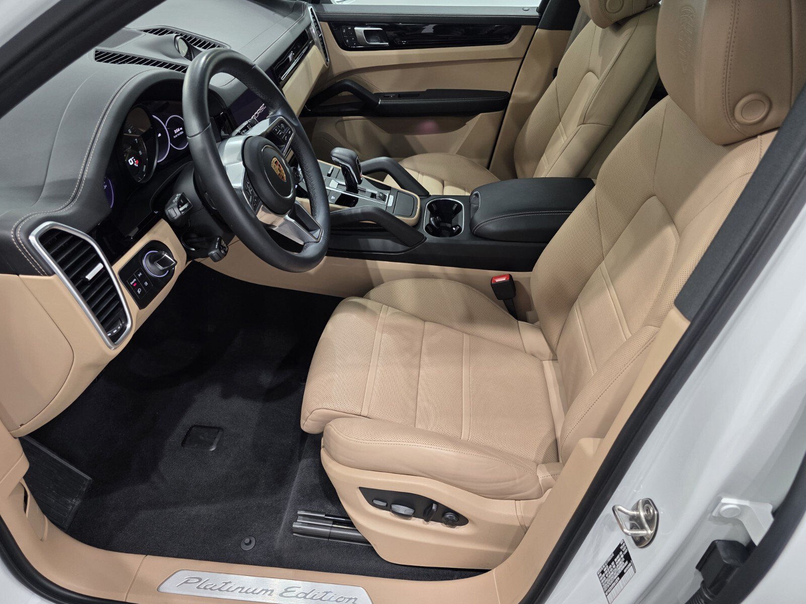 Used 2023 White Porsche Platinum Edition E-Hybrid AWD image 6