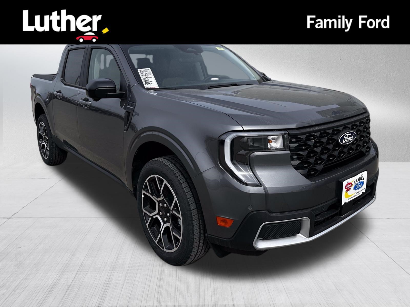 New 2025 Carbonized Gray Metallic Ford LARIAT image 1