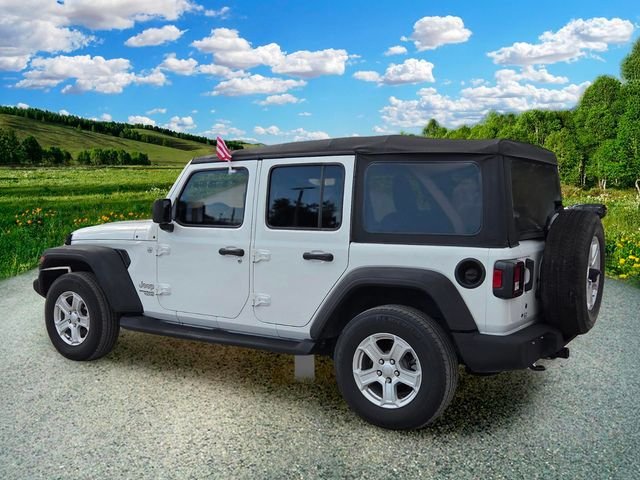 Certified Used 2019 White Jeep Unlimited Sport S image 4